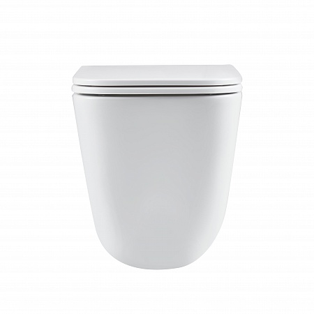 Подвесной унитаз безободковый Terminus Ватикан Monolit 490х340 белый Миасс - фото 6